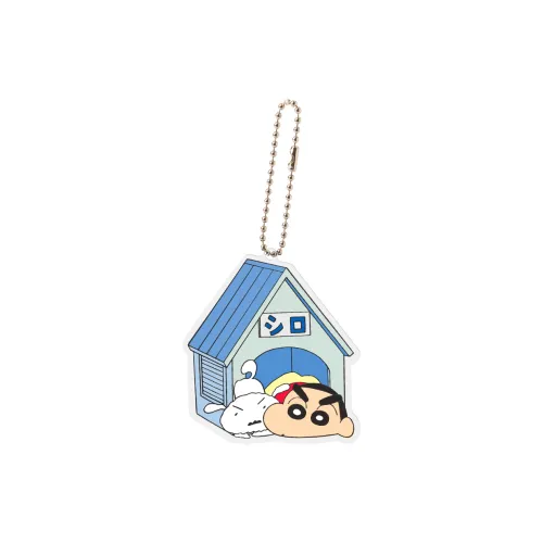 Crooked Melon Production x SHINCHAN 노하라 신노스케, Shiro 스택드 아크릴 퀄키 큐트 카툰 애니메이션/게임 펜던트