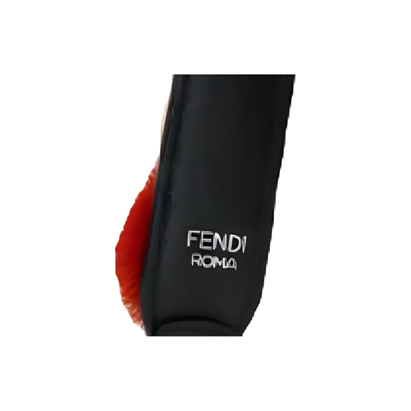 FENDI Cow Leather Bag Shoulder Strap Unisex Multicolor-2
