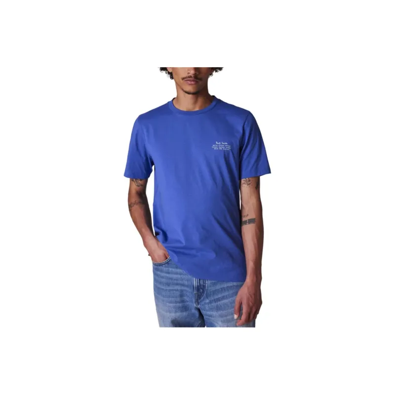 Paul Smith T Shirts Men Cobalt Blue-0