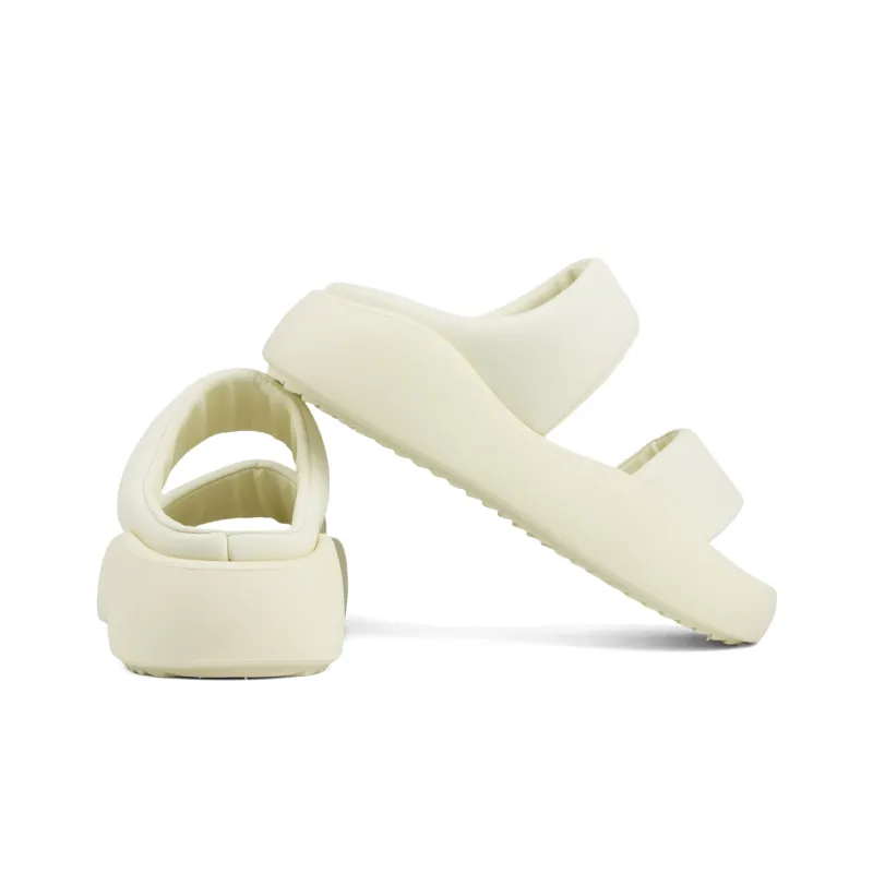 N6N8 Slide Slippers Women's Ecru, Black-2
