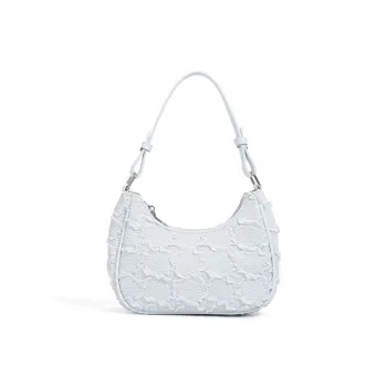 UNITE STAR PU Crossbody Bag, Shoulder Bag Regular Women's Blue/White