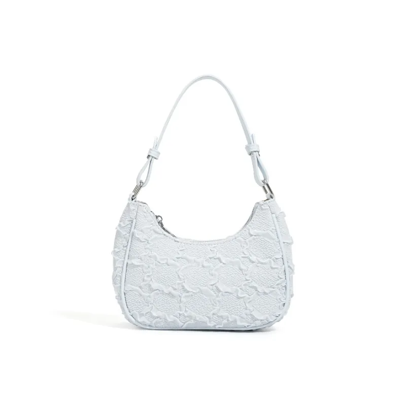 UNITE STAR PU Crossbody Bag, Shoulder Bag Regular Women's Blue/White-0