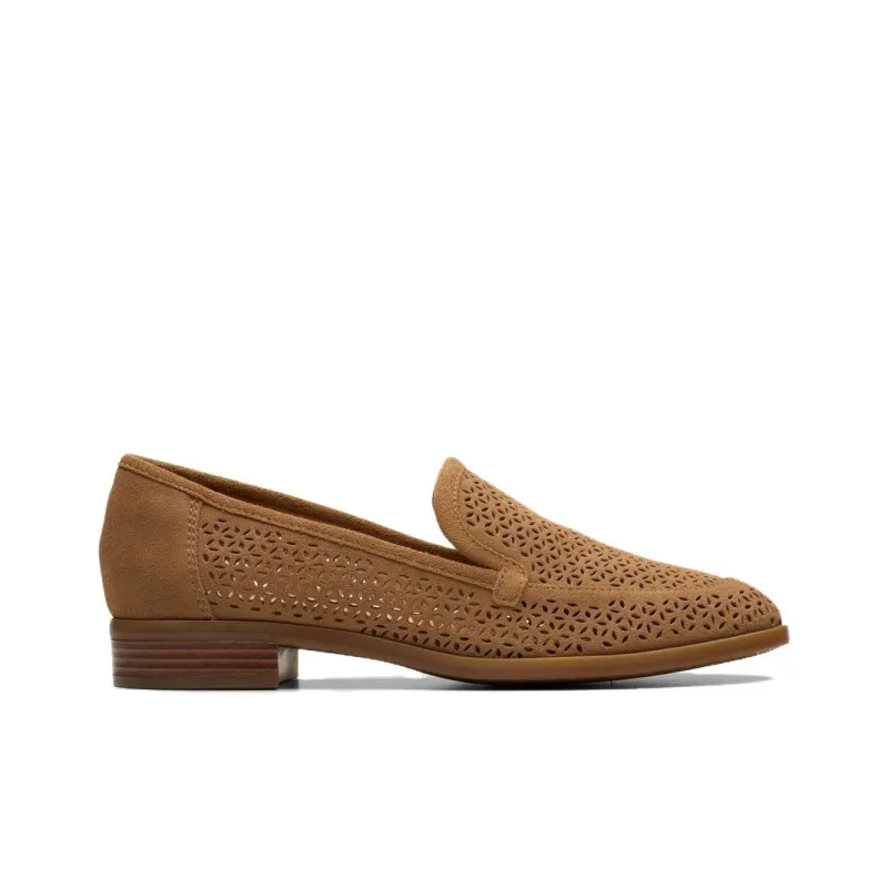 Clarks Trish Cove Casual Single Shoes 2.5cm Women's Dark Sand-1