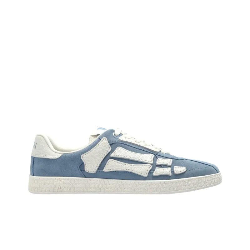 AMIRI PACIFIC Bones Low Top Skateboard Shoes Men's Blue-1