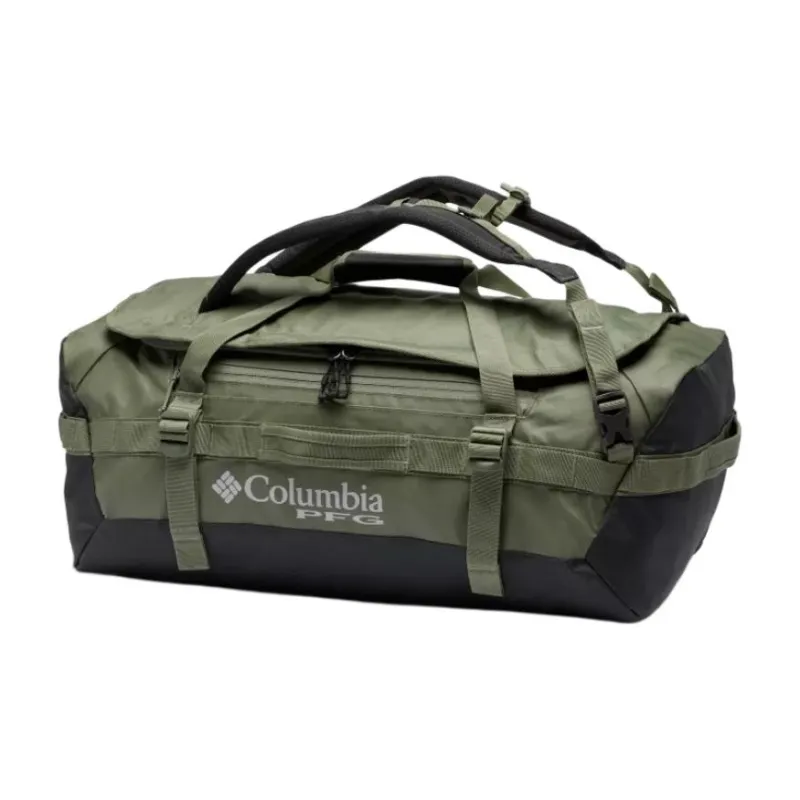 Columbia Landroamer 60L Polyester Portable Double Shoulder Travel Bag Unisex Cypress Green-0