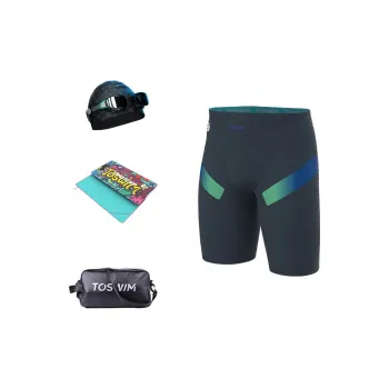 TOSWIM Men'swim Set God Of Five Piece Set Men's Night Aurora