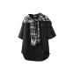 Black White Shawl