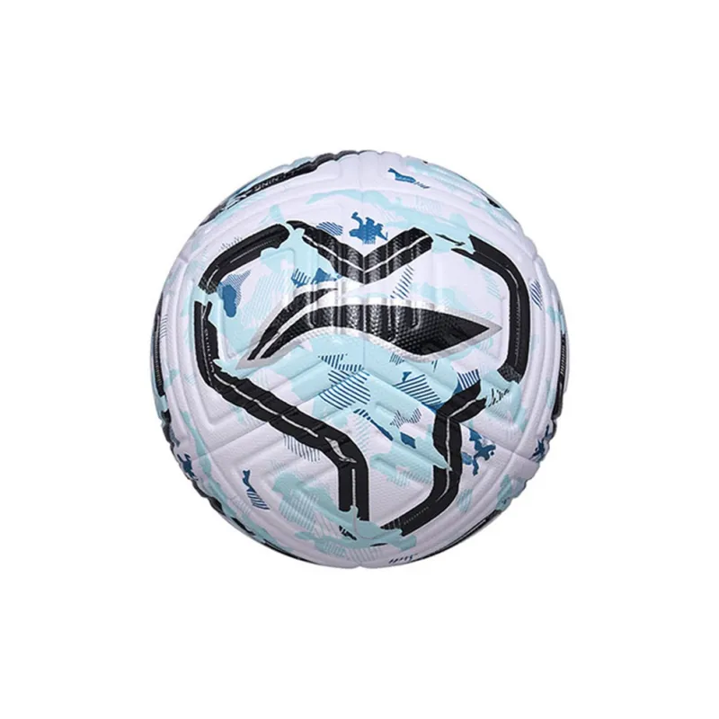 LiNing Size 5 Soccer TPU Seamless Thermal bonding Unisex White Black Blue-6