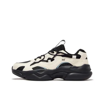 361° Surge 3.0 Breathable And Lightweight Low Top Chunky Sneakers Women's Beige Black