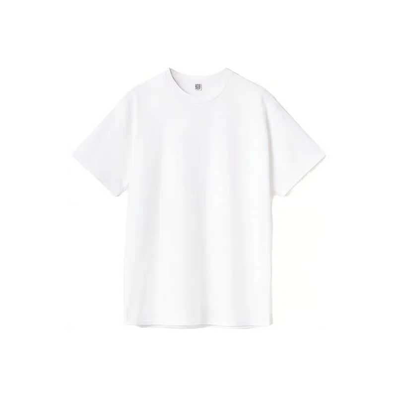 TOTEME Crewneck Short Sleeved T Shirt-0