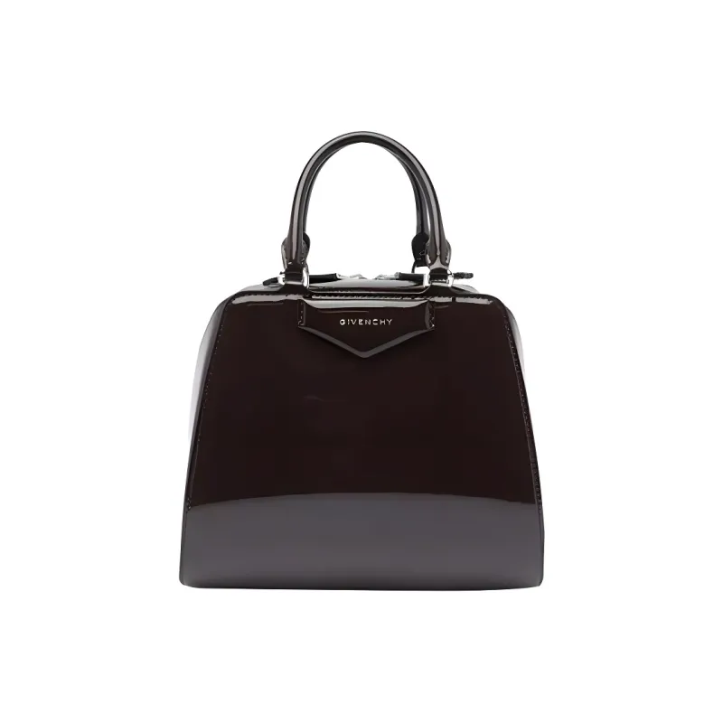 Givenchy Antigona Calfskin Handbag Women's Ebony Brown-0