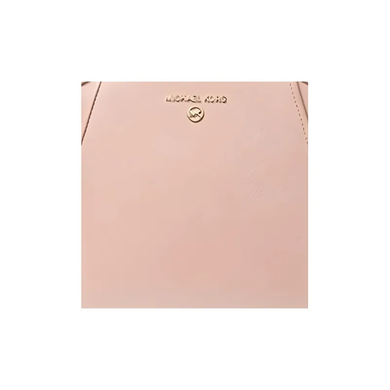 MICHAEL KORS MK Cleo Leather Dome Bag, Shoulder Bag, Crossbody Bag, Handbag Trumpets Women's Pink-4