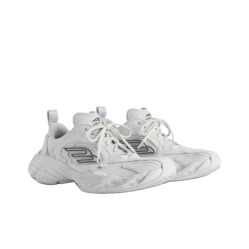 Balenciaga Monday Low Top Chunky Sneakers Men's Gray-2
