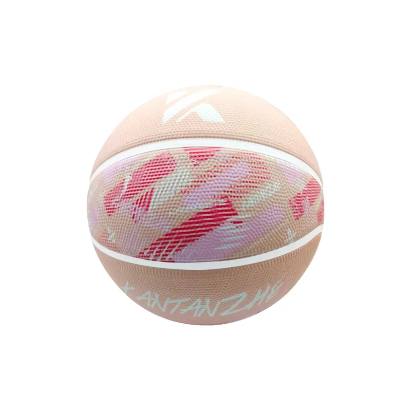 KANTANZHE Rubber Basketball Beige/Blue Color Size 7 Training Unisex-1
