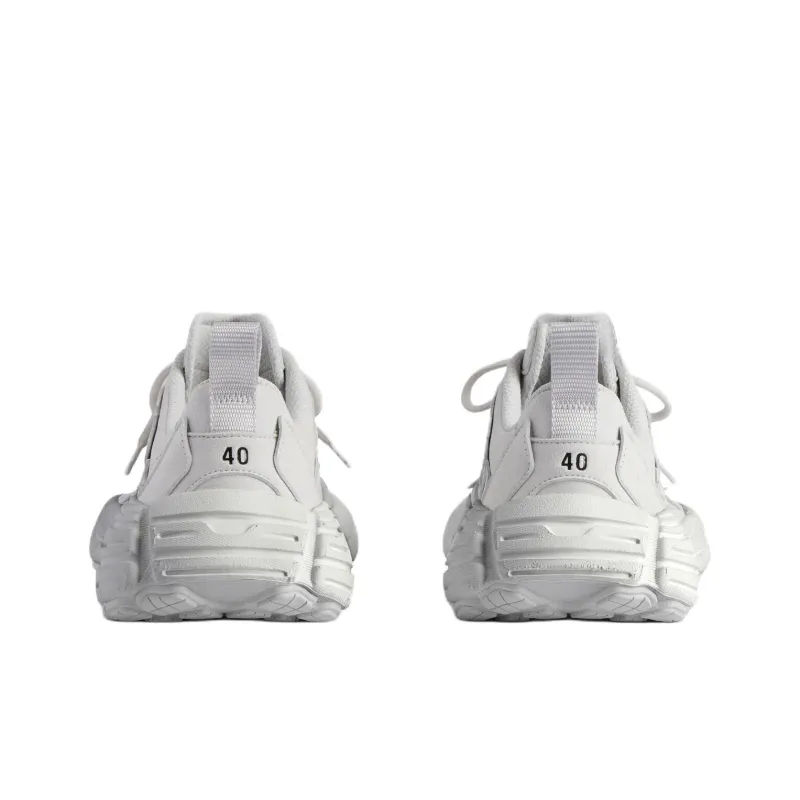 Balenciaga Monday Low Top Chunky Sneakers Men's Gray-4