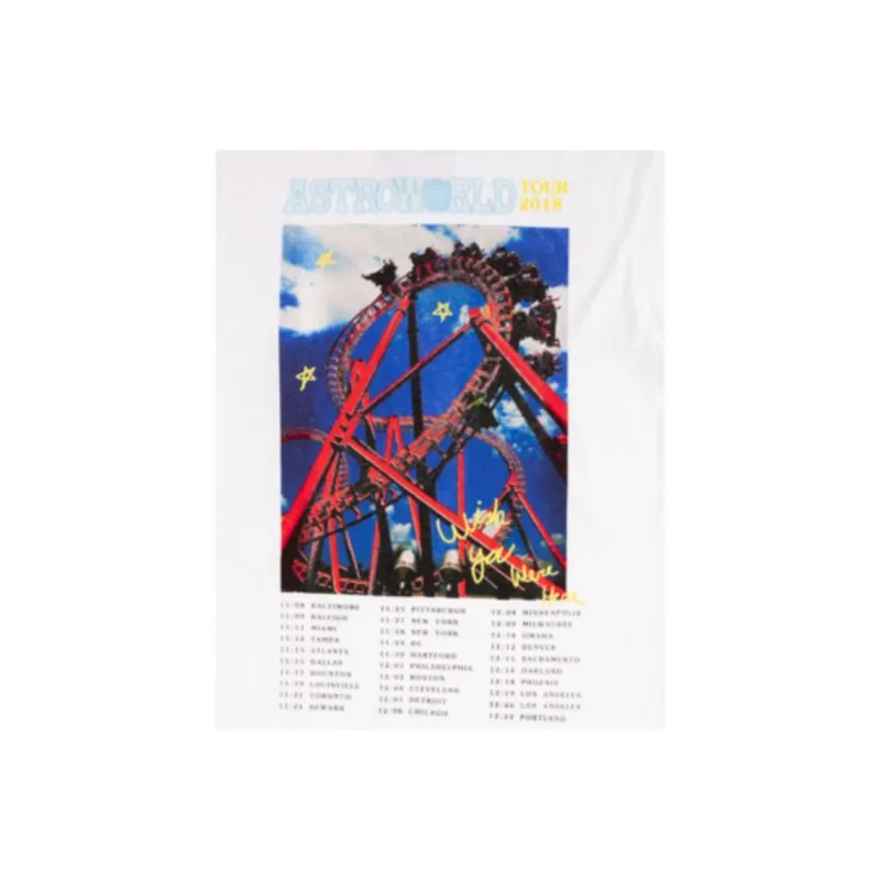 Travis Scott Roller Coaster Tee-4