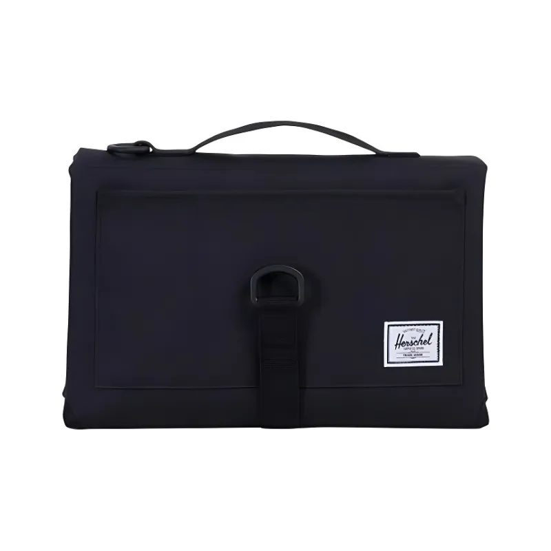 Herschel Polyester Mommy Bag Handbag Unisex Black-0