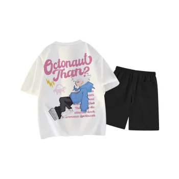 Small Columns Under The Sea Clothing Sets Unisex