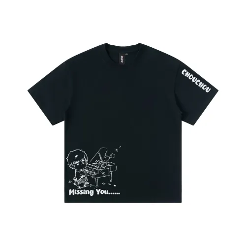 CHOUCHOUS 남녀공용 티셔츠