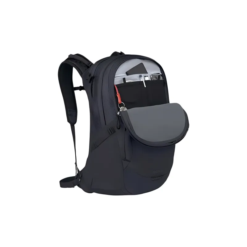 OSPREY Recycled Polyester Outdoor Mountaineering Bag Backpack Regular Unisex Black-3