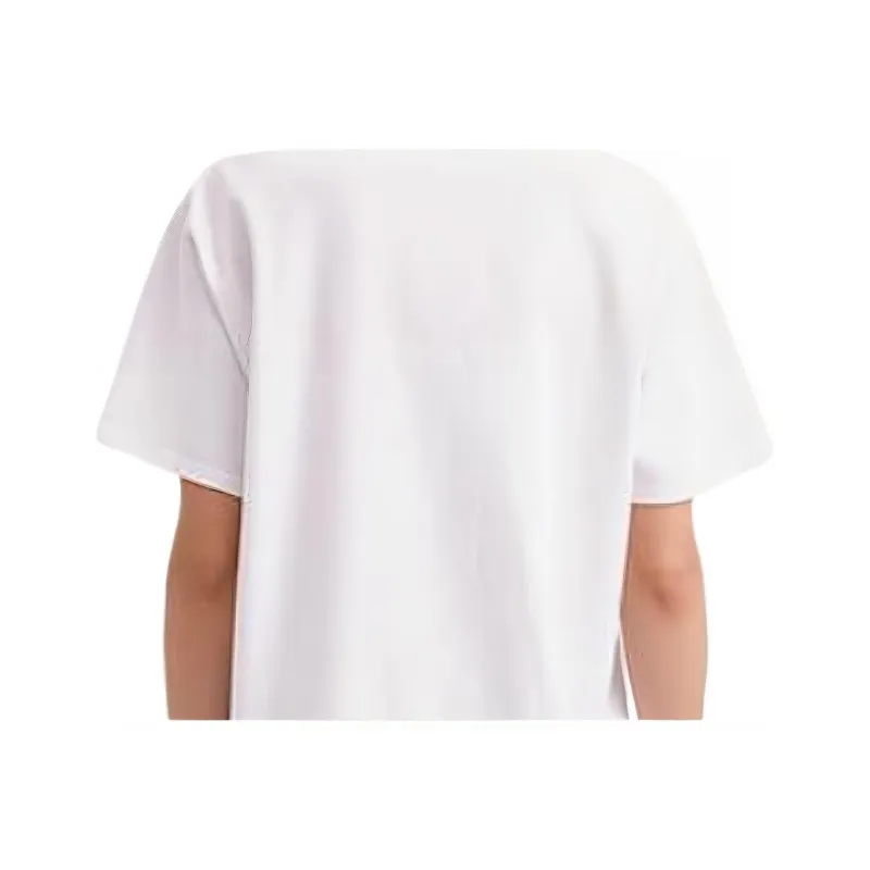 TOTEME Crewneck Short Sleeved T Shirt-3