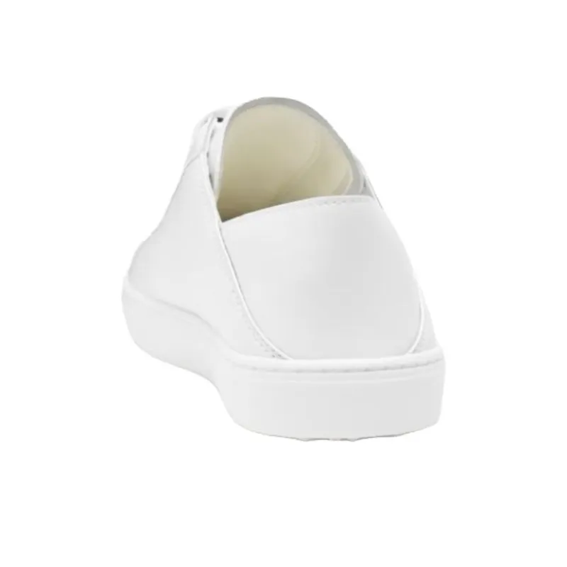 Stuart Weitzman/SW Isabelle Low Top Skateboard Shoes Women's White-2