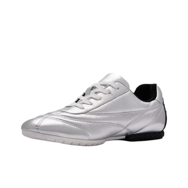 Both Tyres Glider Low Top Casual Shoes Women's Silver-2