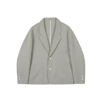 Osens Business Suit Men's Linen Gray