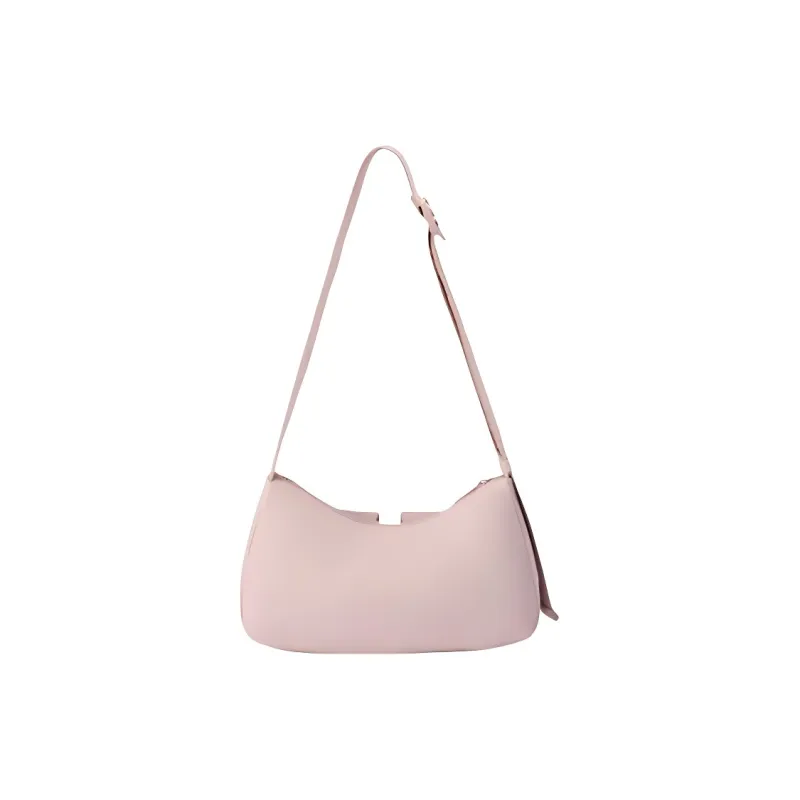 FILA FUSION Fabric Shoulder Bag XS Women's Light Pink-2