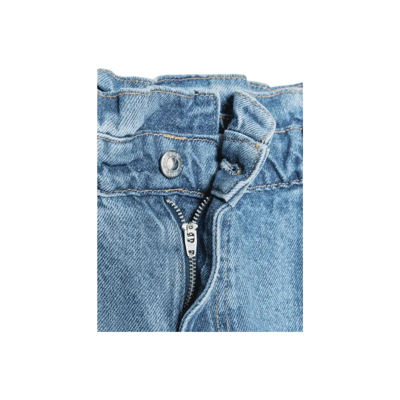 ZARA Denim Shorts Women's Medium Blue-2