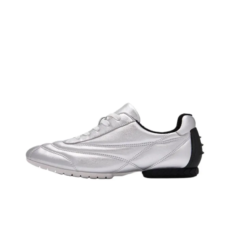 Both Tyres Glider Low Top Casual Shoes Women's Silver-0