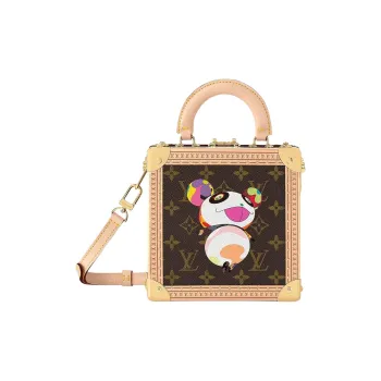 LOUIS VUITTON X Takashi Murakami Square Trunk Panda Monogram