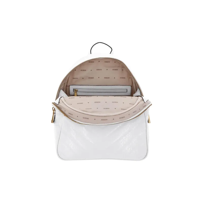 GUESS Artificial Leather Backpack Women's White-4