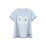 Women's Mock Two-Piece Distant Mountain Blue