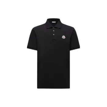 Moncler Polo Shirts Men Black