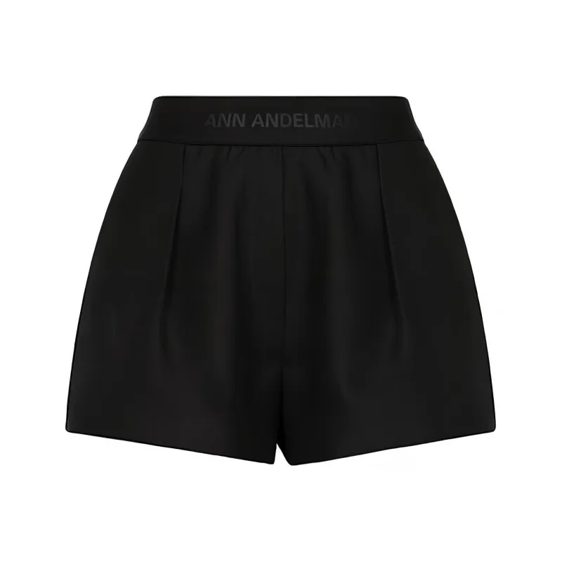 ANN ANDELMAN Casual Shorts Women's Black-0