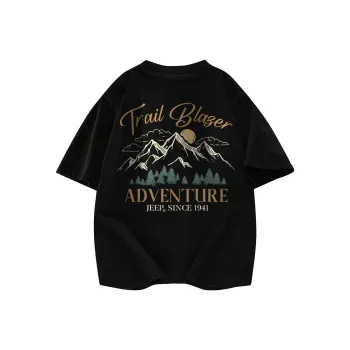 Jeep Pasture Horse Lifestyle T Shirt Unisex