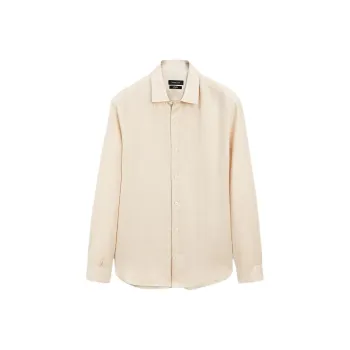 Massimo Dutti Shirts Men Sand