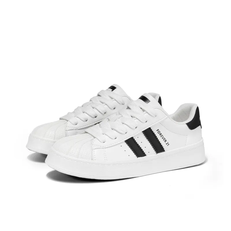 FOREVER 21 Wear resistant And Lightweight Low Top Skateboard Shoes Unisex-5