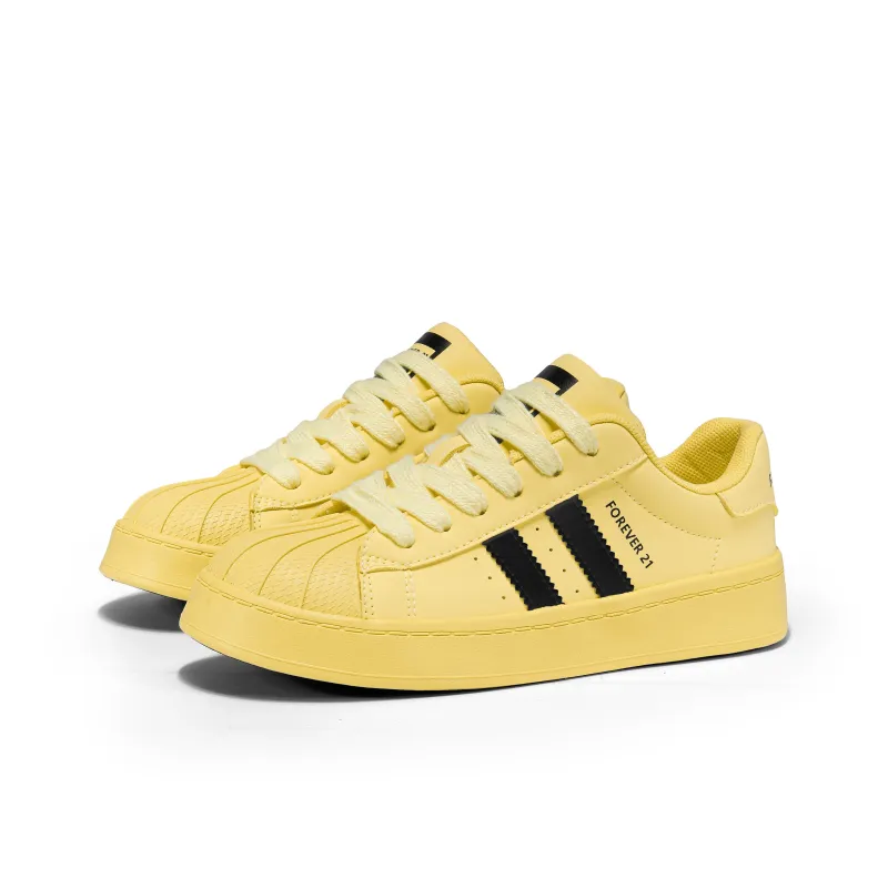 FOREVER 21 Wear resistant And Lightweight Low Top Skateboard Shoes Unisex-25