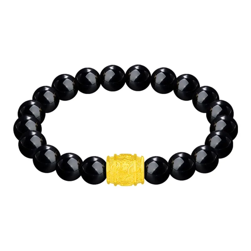 ALLOVE Gold Bracelet Men-0