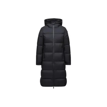 Moncler Arredoun Hooded Long Down Jacket Down Jacket Women's Black