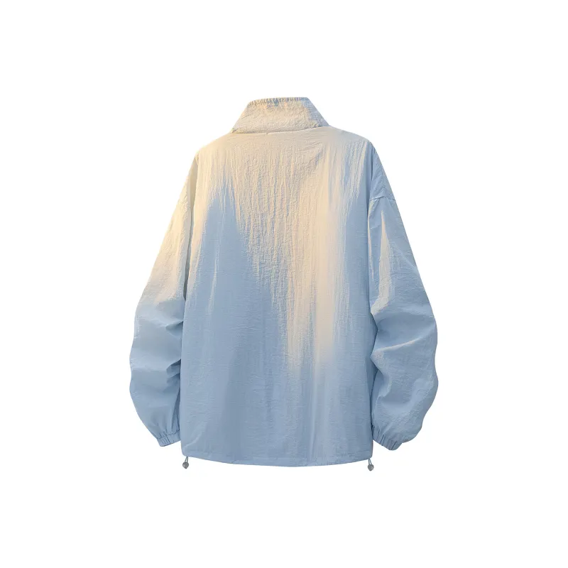 Qnxeey Breathable UV Protection Sun Protection Clothing Unisex-3