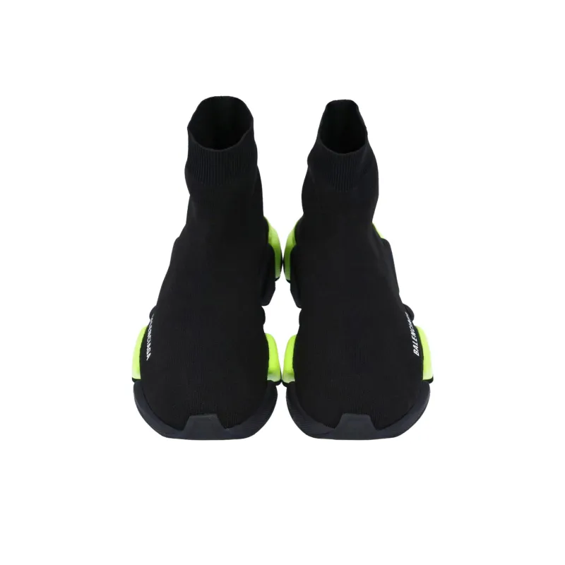 Balenciaga Speed Trainer 2.0 Black Fluo Yellow-4