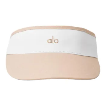 Alo Yoga Cotton Sun Protection Hats Unisex Nut/White