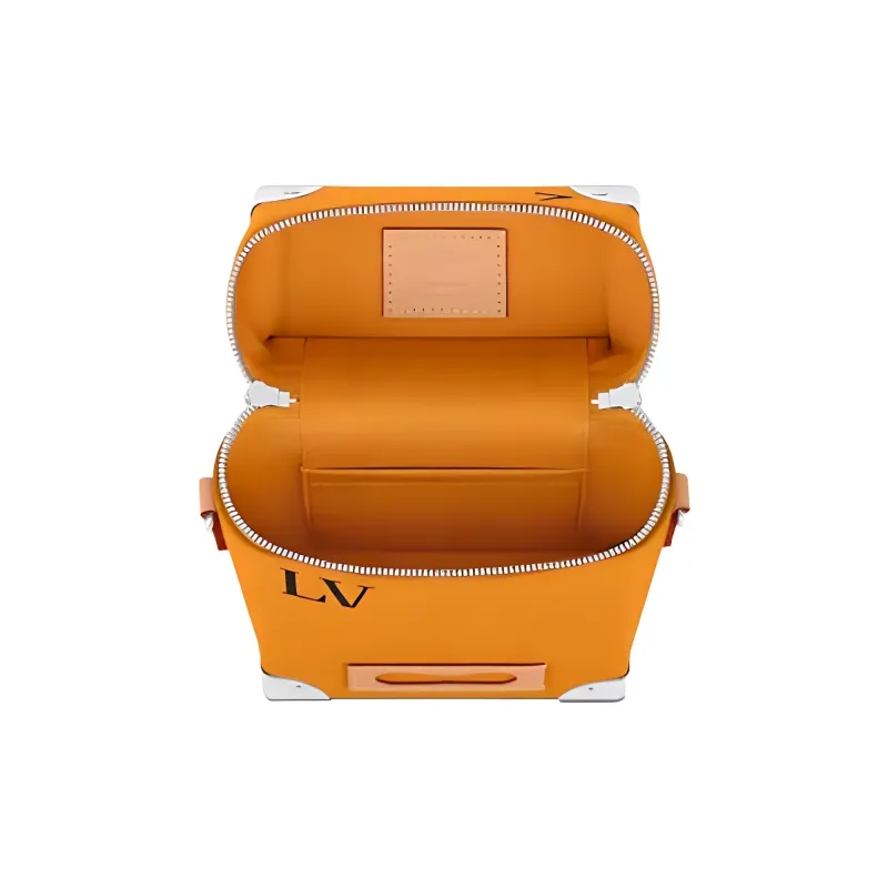 LOUIS VUITTON Vertical Box Trunk Saffron Yellow-3
