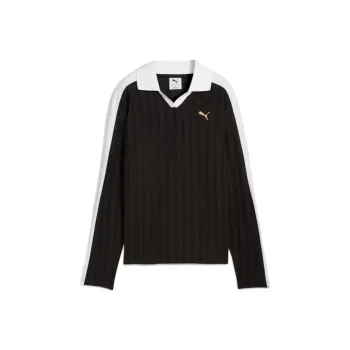 PUMA T7 Polo Shirts Women's Black