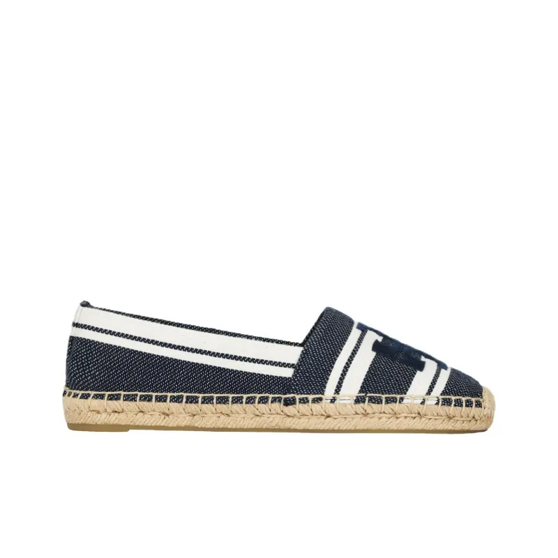 TORY BURCH Logo-embroidered Flat Espadrilles-1