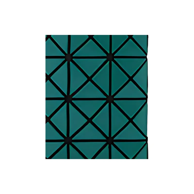 ISSEY MIYAKE Prism PVC Cell Phone Pouch, Wallet, Shoulder Bag, Crossbody Bag Unisex Green-2