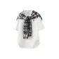 White[Black White Shawl]